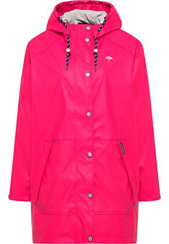 SCHMUDDELWEDDA 34318548 Impermeable, Rosa Oscuro, XS-S para Mujer