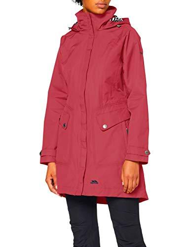 Trespass Chaqueta impermeable Rainyday con capucha oculta para mujer