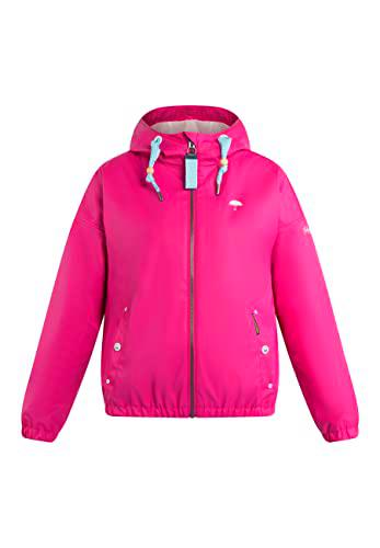 SCHMUDDELWEDDA Chubasquero Incus, Rosa Fucsia, L para Mujer