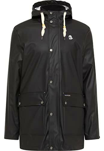 SCHMUDDELWEDDA 36318612 Capa Impermeable, Negro, S para Hombre