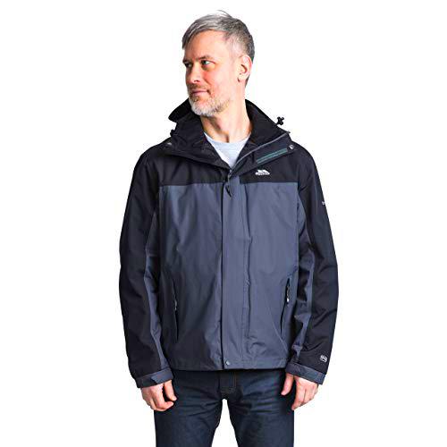 Trespass Phelps TP75 Chaqueta, Hombre, Gris (FLI), XXL