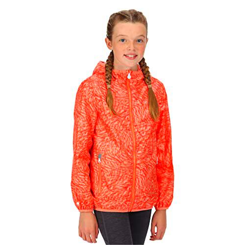 Regatta Printed Lever, Neon Peach Animal, 7 Years Unisex