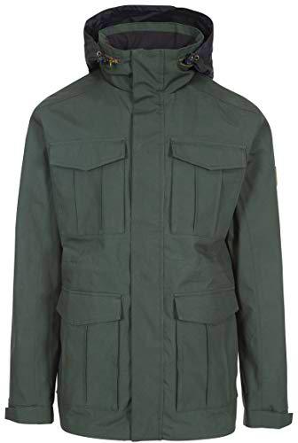 Trespass Rainthan Chaqueta Impermeable con Capucha Oculta