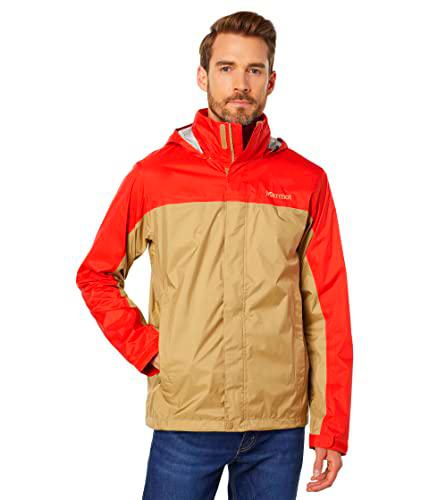 Marmot Hombre PreCip Eco Jacket, Chaqueta impermeable para lluvia