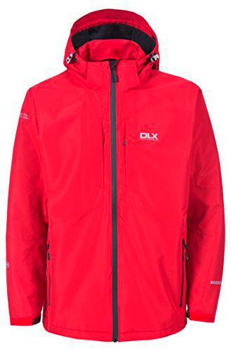 Trespass Kumar DLX Chaqueta, Hombre, Rojo (RED), M