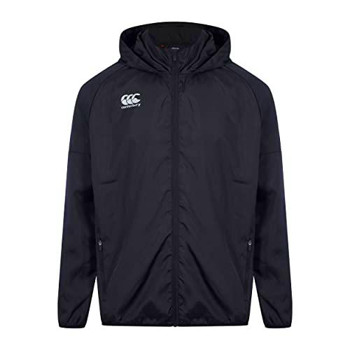 Canterbury Chaqueta Impermeable Ligera, Negro, XXL para Hombre