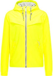 SCHMUDDELWEDDA Chubasquero, Amarillo Fluorescente, S para Hombre