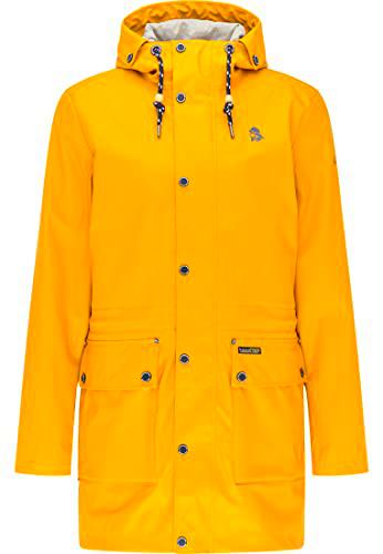 SCHMUDDELWEDDA 36312319 Impermeable, Amarillo Curry