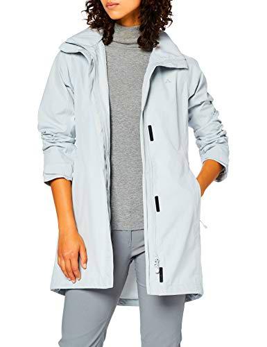 Schöffel Coat Easy L Mel Chubasquero, Mujer, High-Rise, 42