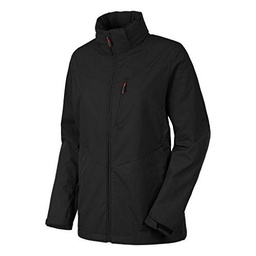 SALEWA Fanes Clastic PTX 2L W JKT Chaqueta, Mujer, Negro (Black out), 48/42