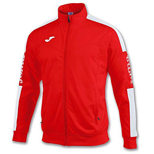 Joma 100687.602 Sudadera, Hombre, Rojo-Blanco, XL