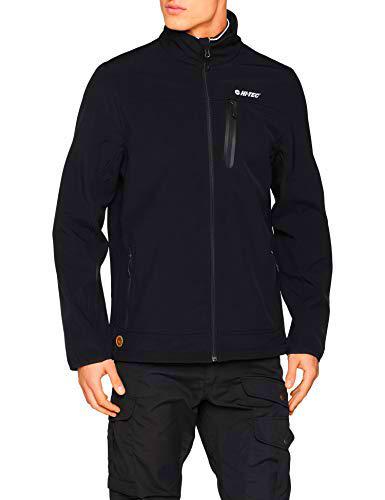 Hi-Tec Batson Chaqueta, Hombres, Negro, S