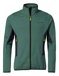 VAUDE Chaqueta de Forro Polar para Hombre Monviso, Verde Claro, XX-Large