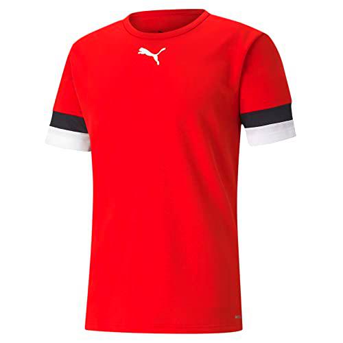 PUMA teamRISE Jersey, Puma Red-puma Black-puma White, XXL