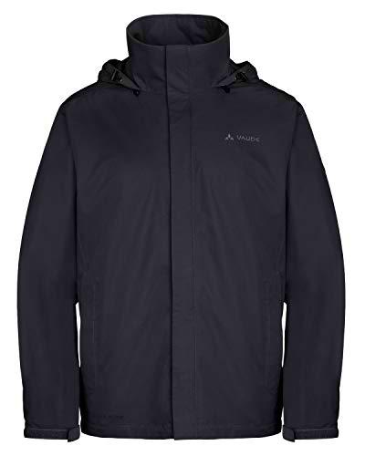 VAUDE Jacke Escape Light Hombre, Negro, 52 (Talla fabricante: L)