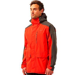 Craghoppers Lorton Jacket Chaqueta Impermeable, PompRed/BlkP