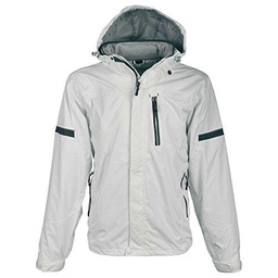 SCHWARZWOLF OUTDOOR Chaqueta para hombre, cortavientos