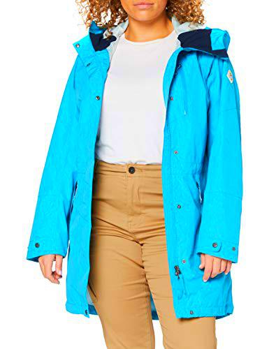 Schöffel Parka Malmö1 - Chaqueta impermeable para mujer con prácticos bolsillos