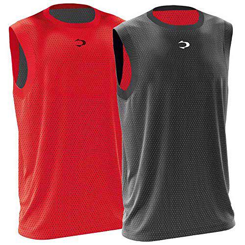 John Smith REVAR2 Camisetas, Hombre, Rojo/Negro, S