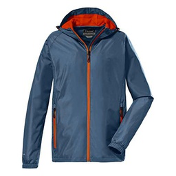 Killtec Men's Chaqueta funcional con capucha, plegable