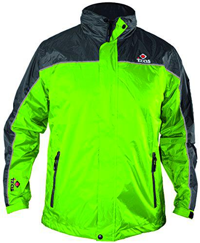 Izas Elqui Chaqueta Impermeable, Hombre, Verde Claro/Gris Oscuro, S