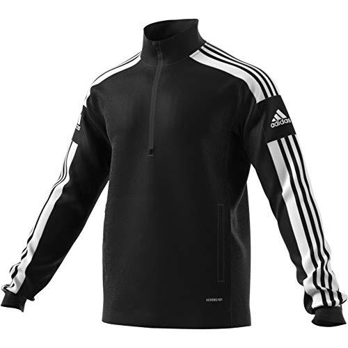 adidas SQ21 TR Top Pullover, Mens, Black/White, L