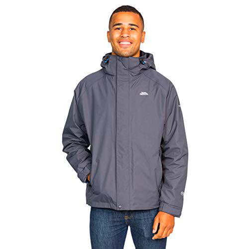 Trespass Edwards TP75 Chaqueta, Hombre, Gris (FLI), XXS