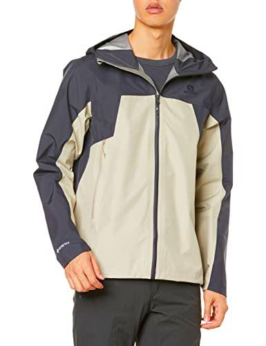 SALOMON Outline GTX 2.5L JKT M Chaqueta, Hombre, Plaza Taupe/Ebony, l