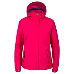 Trespass Malissa Chaqueta para Lluvia, Mujer, Cerise, XXS