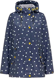 SCHMUDDELWEDDA Anorak, Marine Dots AOP, XS para Mujer