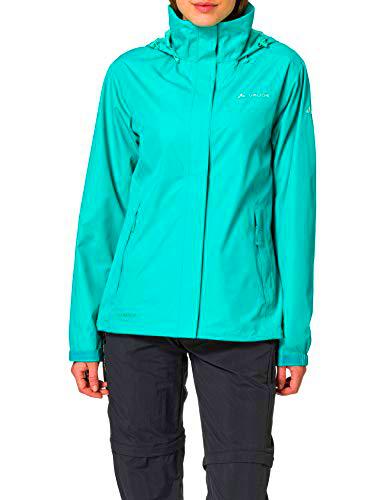 Vaude Escape Light - Chaqueta para mujer, Turquesa (riviera), 44