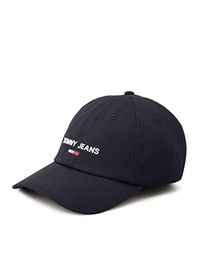 Tommy Jeans TJM Sport Cap Tapa, Negro, Taille Unique para Hombre