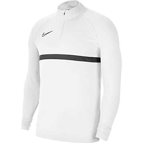 NIKE CW6110 M NK Dry ACD21 Dril Top Sweatshirt Mens White/Black/Black/Black XL