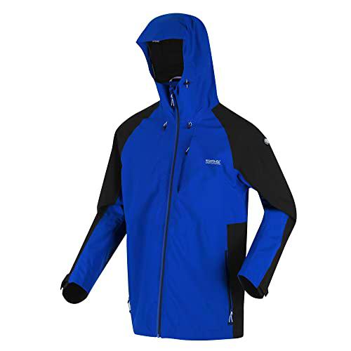 Regatta Chaqueta Britedale impermeable con capucha con linterna Bright Light para hombre