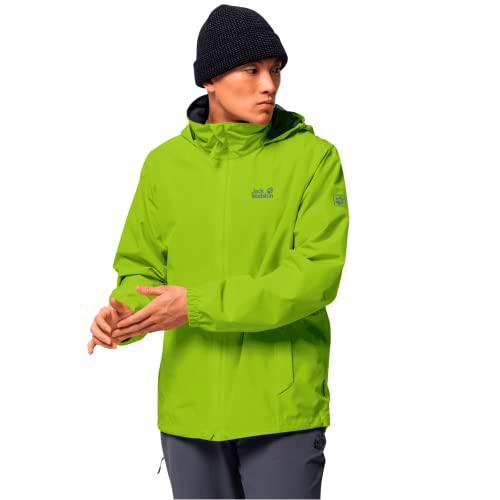 Jack Wolfskin Chaqueta Stormy Point M, Spring Lime