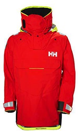 Helly Hansen Aegir Ocean Dry-Chubasquero, Hombre, Rot