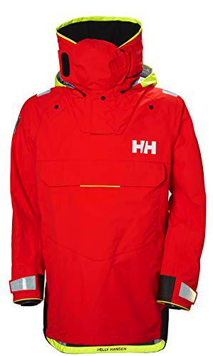 Helly Hansen Aegir Ocean Dry-Chubasquero, Hombre, Rot