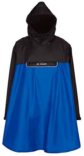 VAUDE Poncho Valero - Chubasquero de acampada y senderismo, Azul, XXL