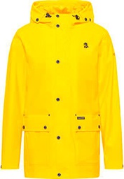 SCHMUDDELWEDDA Chubasquero Chaqueta para Lluvia, Amarillo