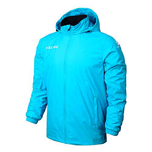 KELME Adult Windproof Jacket Chubasquero, Hombre, Moon Blue, 2XL