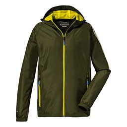 Killtec Men's Chaqueta funcional con capucha, plegable