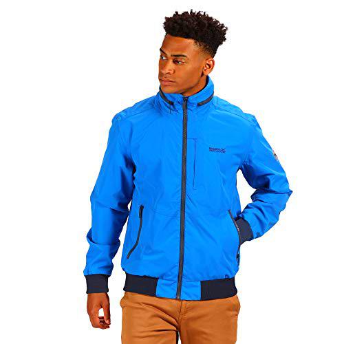 Regatta Maxfield - Chaqueta impermeable y transpirable con capucha para hombre