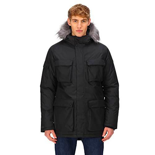 Regatta Mens Aziel Parka impermeable y transpirable con aislamiento de plumón