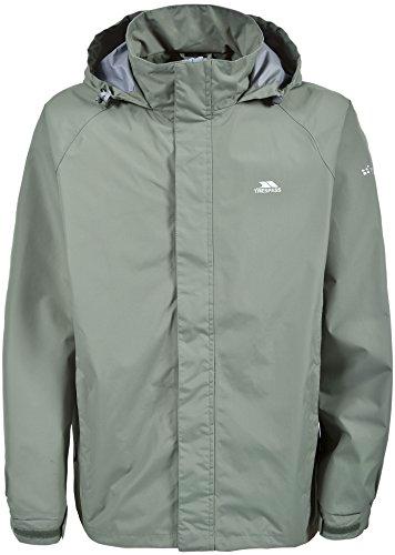 Trespass Kellar TP50 Chaqueta, Hombre, Gris/Verde (Her), XXS