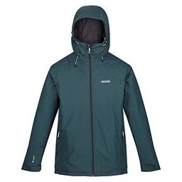 Regatta Thornridge II Impermeable Thermoguard Aislamiento Warm Fleece Paneles Capucha oculta