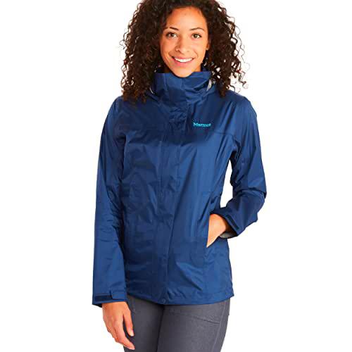 Marmot Wm's Precip Eco Jacket Chubasqueros, Chaqueta Impermeable