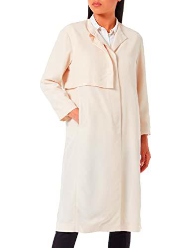 Sisley Raincoat 28J6LN00N Chaqueta, Cream 0M5, 38 De Las Mujeres