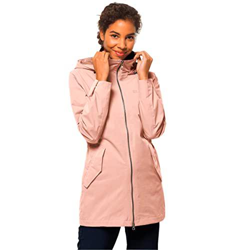 Jack Wolfskin Dakar Parka W Chaqueta, Rubor Claro, L para Mujer