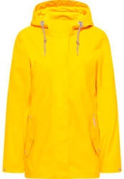 myMo 12314505 Chaqueta de Lluvia, Amarillo Solar, XS para Mujer