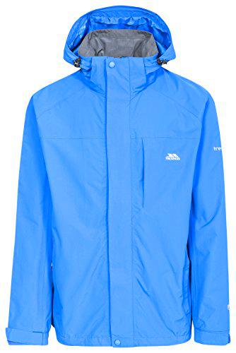 Trespass Edwards II Chaqueta Impermeable para Lluvia/Exteriores con Capucha Oculta